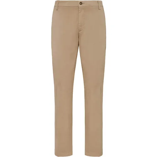 Stretch-Gabardine-Baumwollhose - Boggi Milano - Modalova