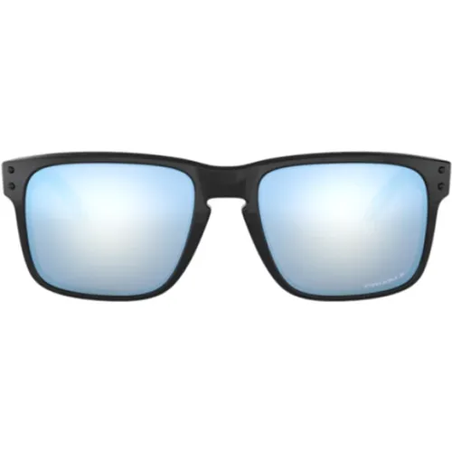 Polarized Holbrook Sunglasses , unisex, Sizes: 55 MM - Oakley - Modalova