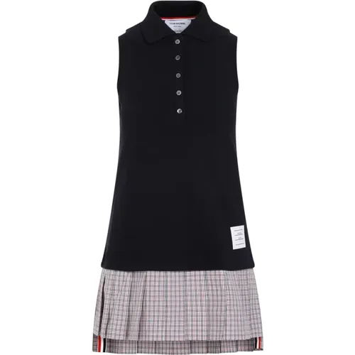 Polo Mini Dress , female, Sizes: 2XS - Thom Browne - Modalova