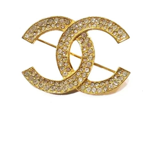 Pre-owned Metal brooches , female, Sizes: ONE SIZE - Chanel Vintage - Modalova