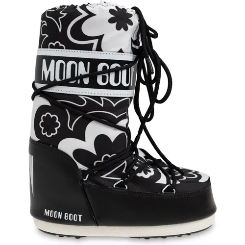 Schneestiefel Icon Blume Moon Boot - moon boot - Modalova