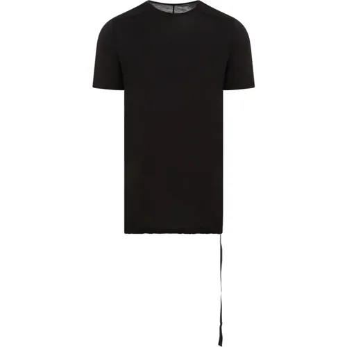 Schwarzes Baumwoll Level T-Shirt , Herren, Größe: S - Rick Owens - Modalova