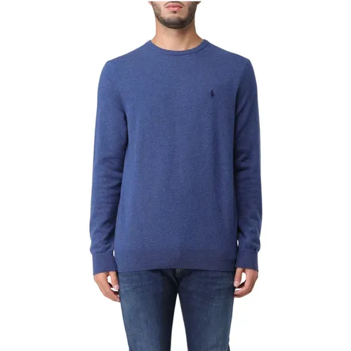 Classic Knit Crewneck Sweater , male, Sizes: M, XL, L, S, 2XL - Polo Ralph Lauren - Modalova