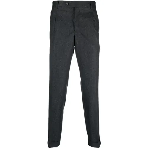 Grey Chino Trousers , male, Sizes: 2XL, 3XL - Barba - Modalova