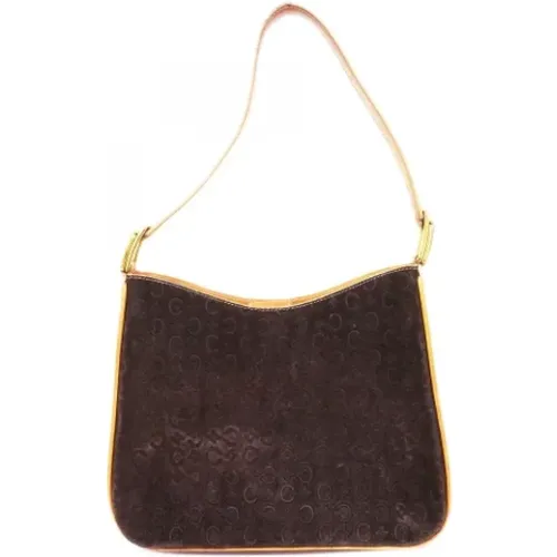 Pre-owned Suede celine-bags , female, Sizes: ONE SIZE - Celine Vintage - Modalova