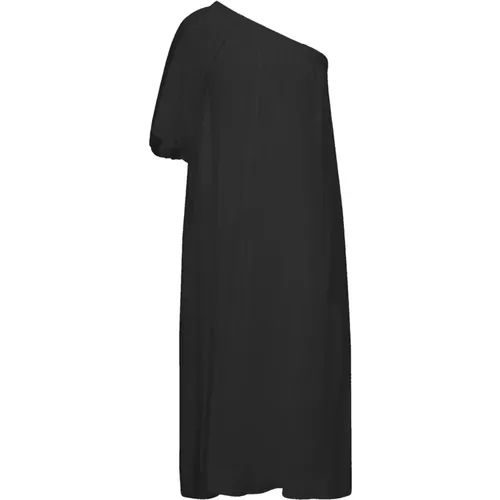 Asym Puff Dress , female, Sizes: L, S, M, XL, XS - Co'Couture - Modalova
