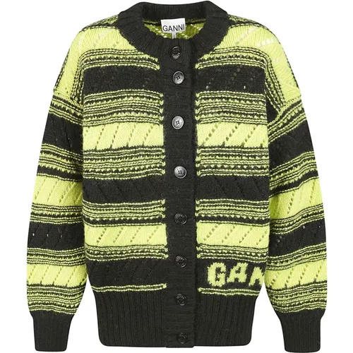 Sweaters Black , female, Sizes: M, S, XS - Ganni - Modalova