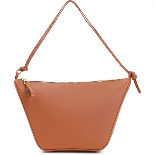 Tan Hobo Shoulder Bag , female, Sizes: ONE SIZE - Loewe - Modalova