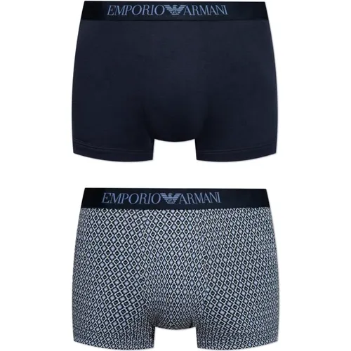 Zweierpack Boxershorts , Herren, Größe: M - Emporio Armani - Modalova