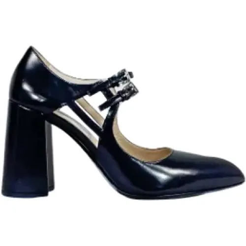 Pre-owned Leather heels , female, Sizes: 5 UK - Prada Vintage - Modalova