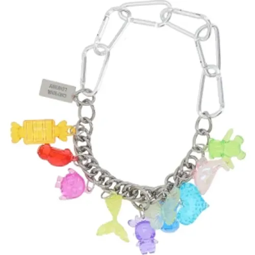 Colorful Acrylic Chain Necklace , female, Sizes: ONE SIZE - Chopova Lowena - Modalova