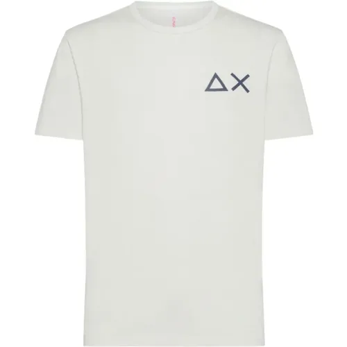 T-Shirts , male, Sizes: 2XL, L, XL, 3XL, M, S - Sun68 - Modalova