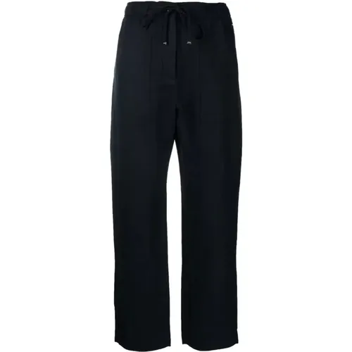 Linen Casual Pull-On Trousers , female, Sizes: XS, M, L, S, XL - Tommy Hilfiger - Modalova