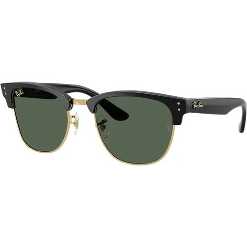 Clubmaster Reverse Sunglasses Green Dark , unisex, Sizes: 51 MM - Ray-Ban - Modalova