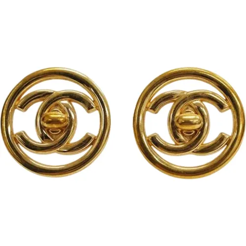 Pre-owned Gold chanel-jewelry , female, Sizes: ONE SIZE - Chanel Vintage - Modalova