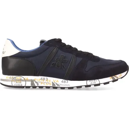 Blaue Eric Low-Top Sneakers - Premiata - Modalova