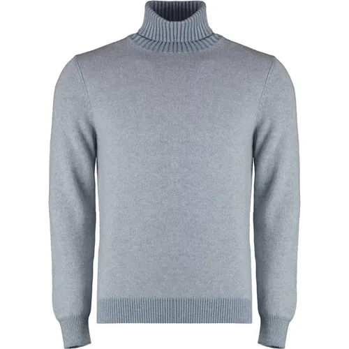 Luxuriöser Cashmere Rollkragenpullover , Herren, Größe: 3XL - Malo - Modalova