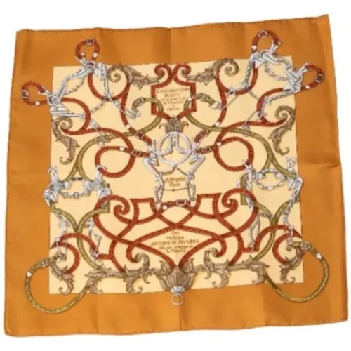 Pre-owned Silk scarves , female, Sizes: ONE SIZE - Hermès Vintage - Modalova