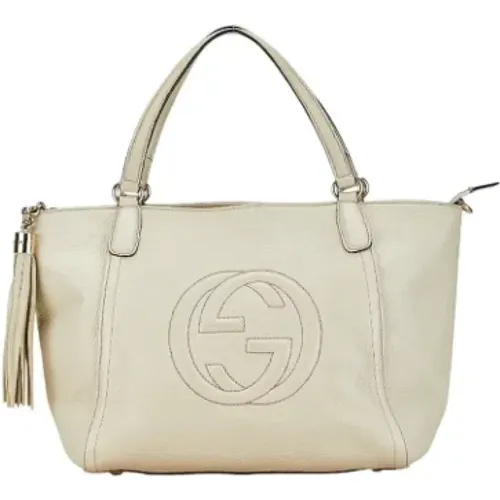 Pre-owned Leather gucci-bags , female, Sizes: ONE SIZE - Gucci Vintage - Modalova