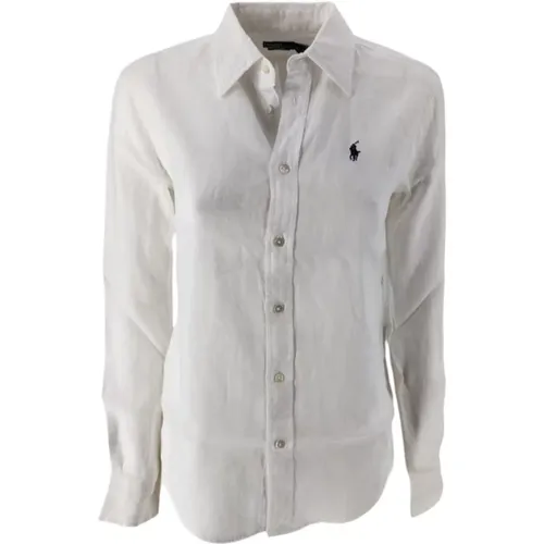 Linen Shirt Long Sleeve Soft Fit , female, Sizes: 2XS - Ralph Lauren - Modalova