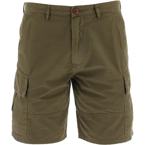 Cargo Shorts aus Garment-Dyed Ripstop , Herren, Größe: W36 - Barbour - Modalova