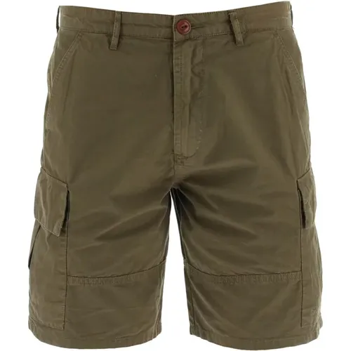 Cargo Shorts aus Garment-Dyed Ripstop , Herren, Größe: W38 - Barbour - Modalova