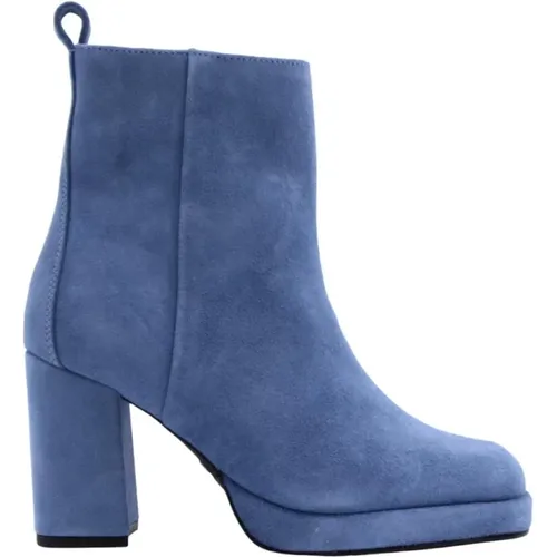 Lorraine Heeled Boots , female, Sizes: 3 UK - Bronx - Modalova