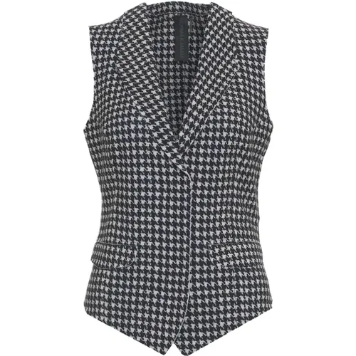 Blazer Elegant Stretch Vest , female, Sizes: XS, S - Norma Kamali - Modalova