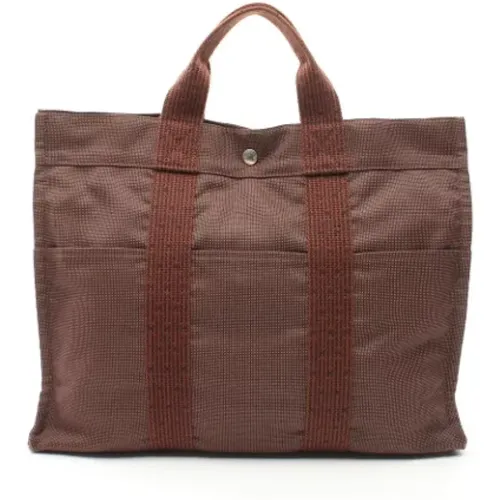 Pre-owned Canvas totes , unisex, Sizes: ONE SIZE - Hermès Vintage - Modalova