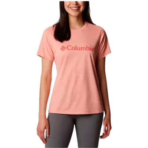 Damen T-Shirt , Damen, Größe: XS - Columbia - Modalova