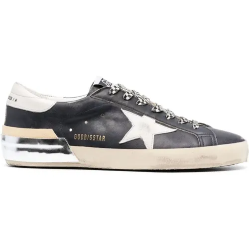 Super Star Sneakers , Herren, Größe: 43 EU - Golden Goose - Modalova