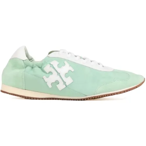 Chip Mint Logo Sneakers , female, Sizes: 4 1/2 UK - TORY BURCH - Modalova