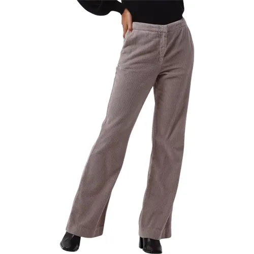 Rib Pant Damen Hose , Damen, Größe: L - By-Bar - Modalova