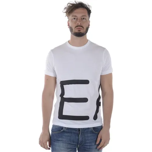 Lässiger Sweatshirt für Männer , Herren, Größe: M - Emporio Armani EA7 - Modalova
