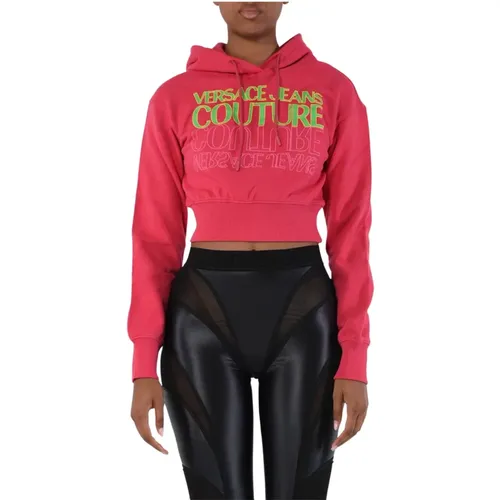 Sweatshirts Hoodies , female, Sizes: M, L, S - Versace Jeans Couture - Modalova
