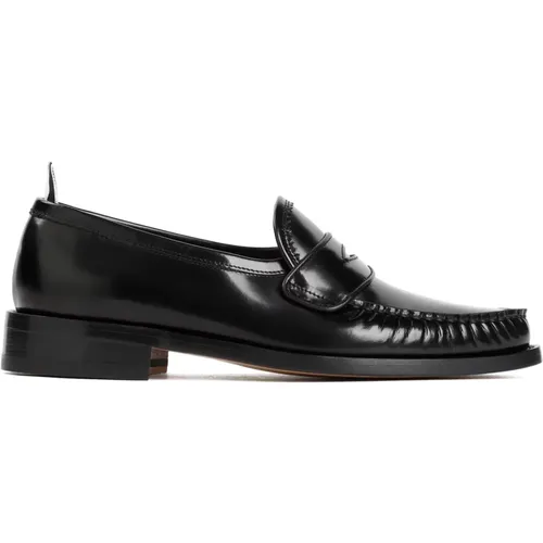 Plissierte Varsity Loafers , Herren, Größe: 40 EU - Thom Browne - Modalova