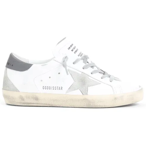 Weiß Eis Dunkelgrau Superstar Sneakers , Damen, Größe: 36 EU - Golden Goose - Modalova