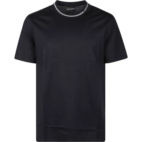 Logo T-Shirt Klassisch Lässige Kleidung , Herren, Größe: XL - Emporio Armani - Modalova