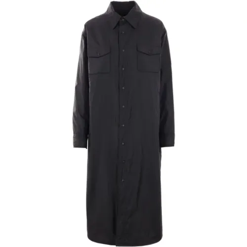 Long Nylon Coat with Thermore® Padding , female, Sizes: S, L, XS, M - Aspesi - Modalova