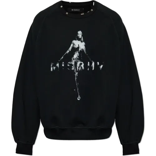 Printed sweatshirt , male, Sizes: L, M, XL, S - Misbhv - Modalova