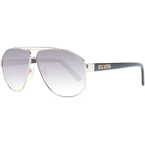 Goldene Aviator Sonnenbrille mit Verlaufsgläsern , Damen, Größe: ONE Size - Guess - Modalova