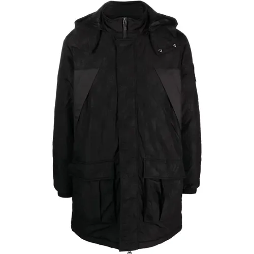 Caban coat , male, Sizes: M, S, XL, 2XL, L - Emporio Armani EA7 - Modalova