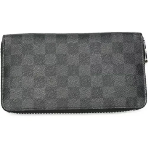 Pre-owned Canvas wallets , male, Sizes: ONE SIZE - Louis Vuitton Vintage - Modalova