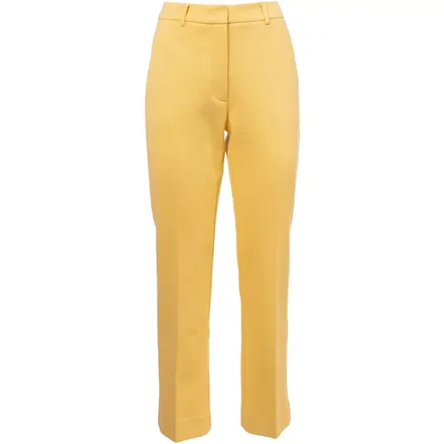 Slim-Fit Jersey Pants , female, Sizes: L, XL, M - Max Mara Weekend - Modalova