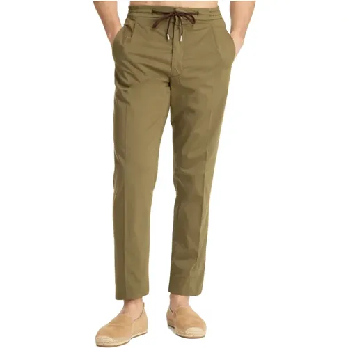 Elastic Waist Trousers with Pockets , male, Sizes: M, L, S, XL - Lardini - Modalova