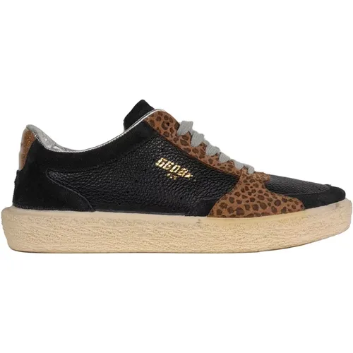 Leopard Superstar Leder Sneakers - Golden Goose - Modalova