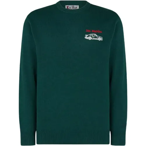 Heron Car Max Sweater , male, Sizes: S, L - MC2 Saint Barth - Modalova