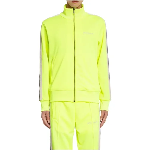 Fluo Track Jacke mit Stehkragen , Herren, Größe: S - Palm Angels - Modalova