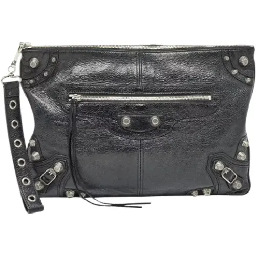 Pre-owned Leder clutches - Balenciaga Vintage - Modalova