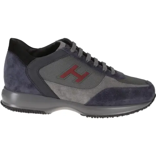 Flache Schuhe mit interaktivem Camoscio - Hogan - Modalova